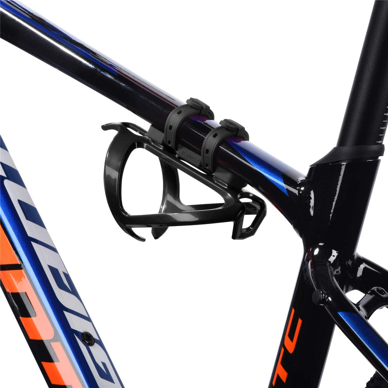 [Australia - AusPower] - ZONKIE Bicycle Bottle Cages, Plastic Bike Bottle Holder with Cage Mounting Base Black 
