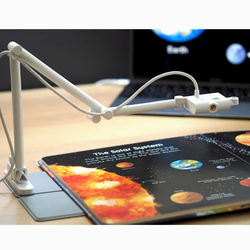 [Australia - AusPower] - OKIOLABS OKIOCAM S USB 2-in-1 Webcam & Document Camera for Distance Learning, Video Conferencing, Remote Working, Stop Motion, Time Lapse, Overhead Video Recording, Super High Definition 1440p 