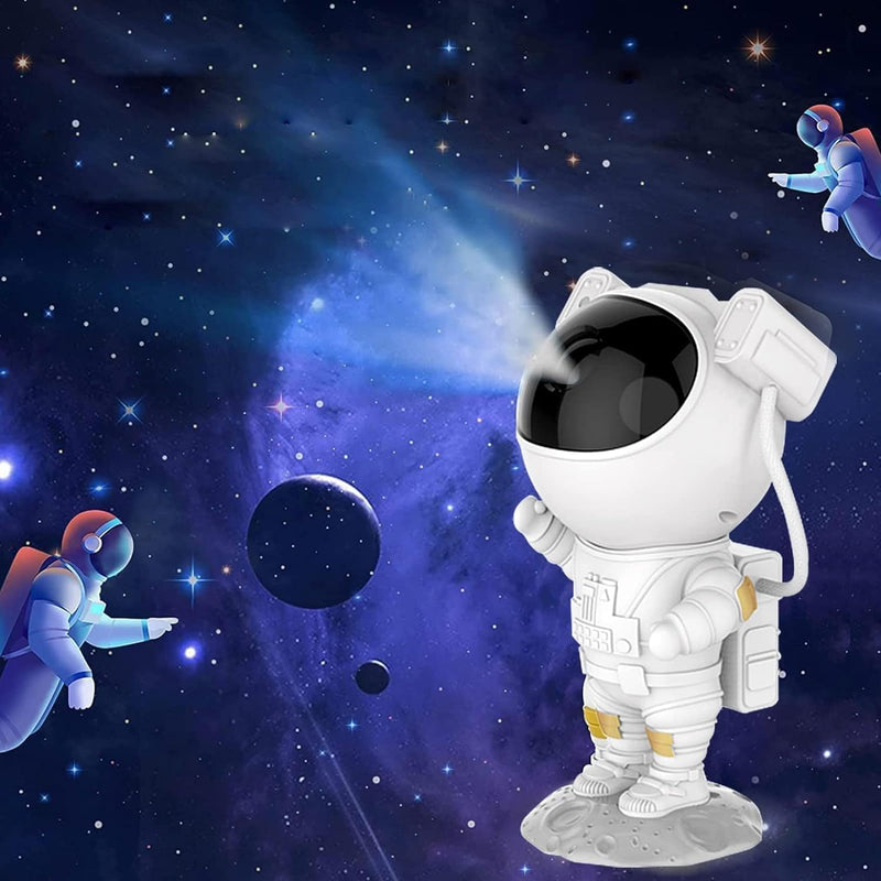 [Australia - AusPower] - Astronaut Star Galaxy Projector Light, Spaceman Nebula Ceiling Projector with Timer & Remote Control, Create A Relaxed, Romantic, Festive Atmosphere, Good Choice of Gifts for Kids, Family and Friends 