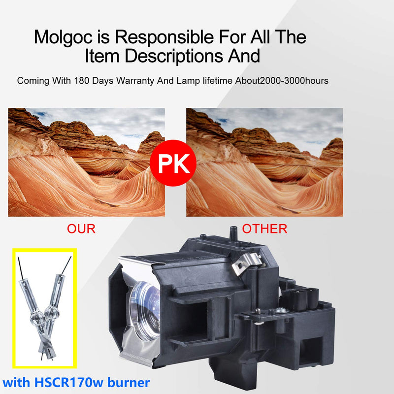 [Australia - AusPower] - for Epson ELPLP39,V13H010L39, V13h010l39 Projector Lamp,Powerlite Home Cinema 1080ub Bulb by Molgoc 