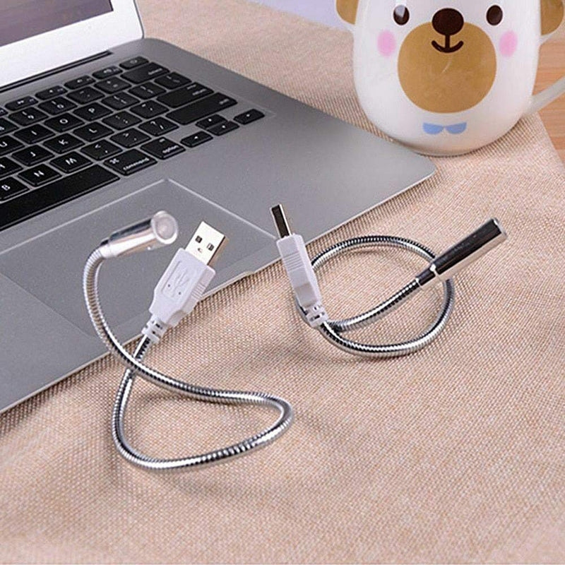 [Australia - AusPower] - Cotchear USB LED Flexible Light Lamp Keyboard Lights for Notebook Laptop PC Adjustable Eye Protection Single Lamp Hose USB Light 
