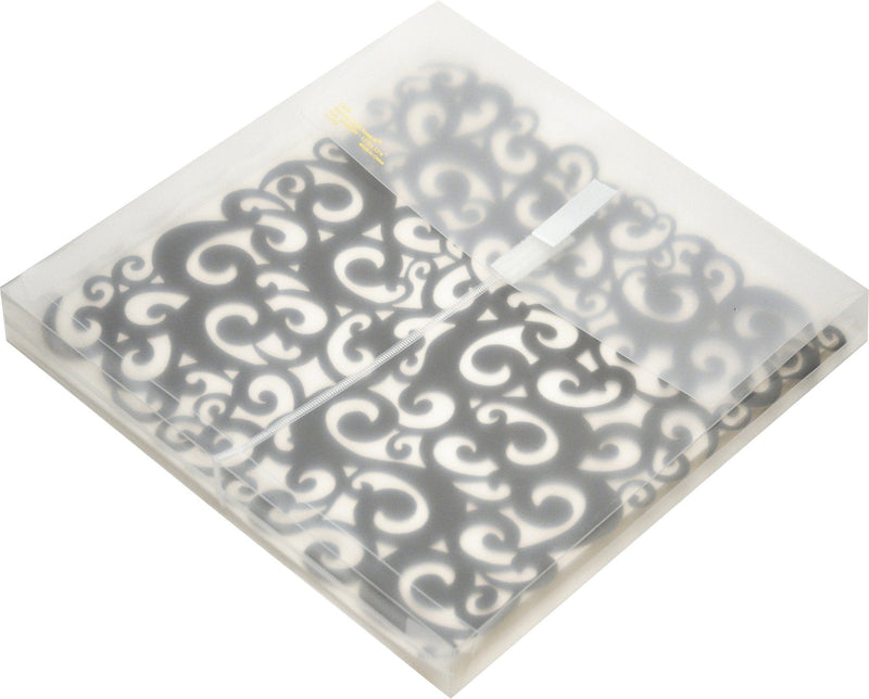 [Australia - AusPower] - Lion Vel-Close-R Clear Poly envelopes with Gusset, 12 x 12 Inches, 6 EA/Pack, 1 Pack (22060-CR) 12x12 inches Top/Side 