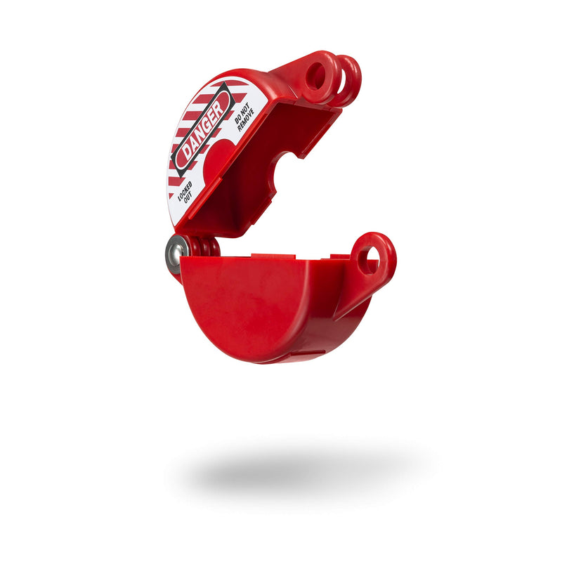 [Australia - AusPower] - TRADESAFE Gate Valve Lockout Device, 1" to 2-1/2" Diameter, 2 Pack, Lock Out Tag Out OSHA Compliant Valve Locks for Professional and Industrial Use, Gas, Water Spigot, and Faucet Locks Outdoor 