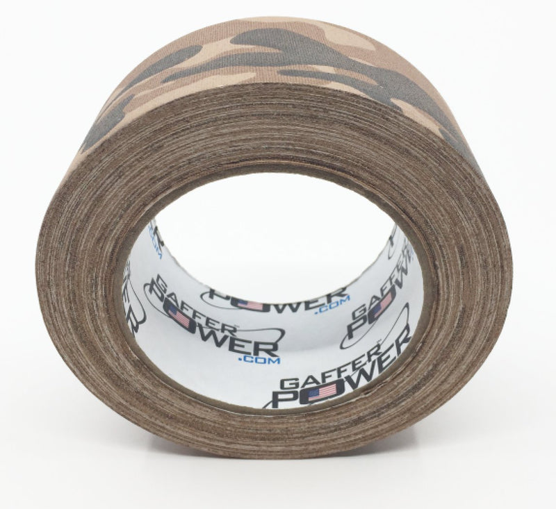 [Australia - AusPower] - Camouflage Tape, Premium Grade Gaffer Tape by Gaffer Power - Desert Tan Camo Tape - Made in The USA, 2 Inch X 25 Yards, Heavy Duty Gaffer's Tape, Non-Reflective, Water Resistant. 2 Inches x 25 Yards 