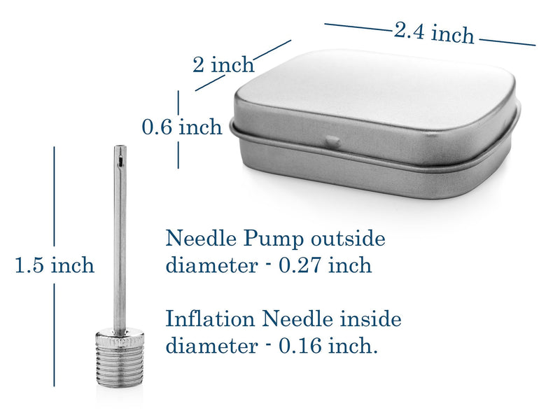 [Australia - AusPower] - TurnOnSport Basketball Pump Needle - Ball Pump Inflation Needles Pack of 12 - Inflate Pump Needle for Balls - Pump Needle Adaptor Soccer Rugby Football Volleyball Ball - Inflatable Air Pump Needle 12box 