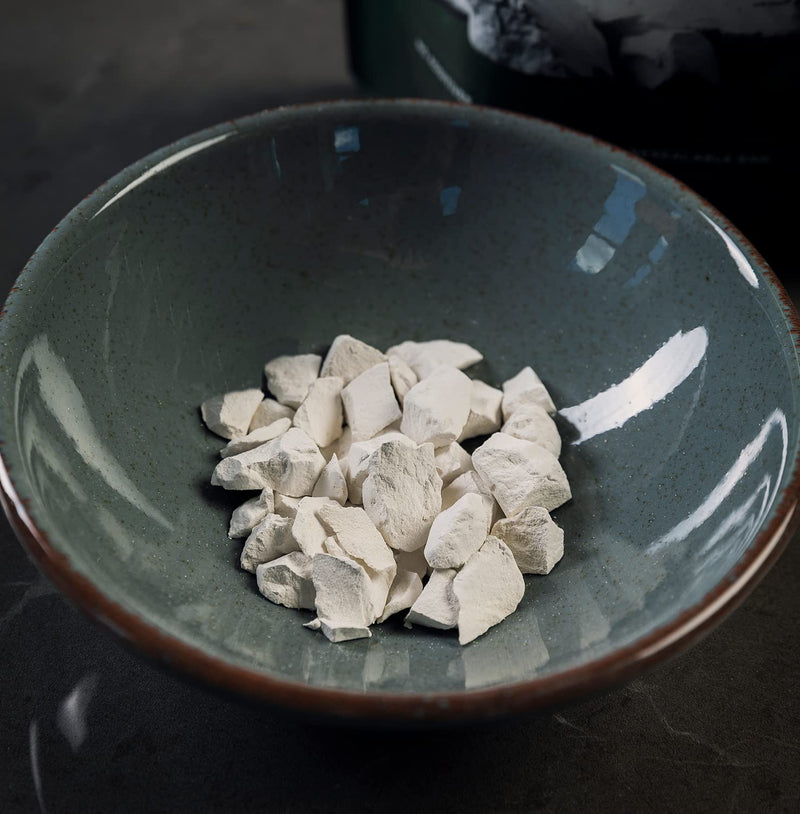 [Australia - AusPower] - Super Crunchy Edible Chalk - Chalk Chunks - ASMR PICA chalk - Pure White Chalk for Eating - Earthy taste - Resealable bag - 7 oz (200 g) 