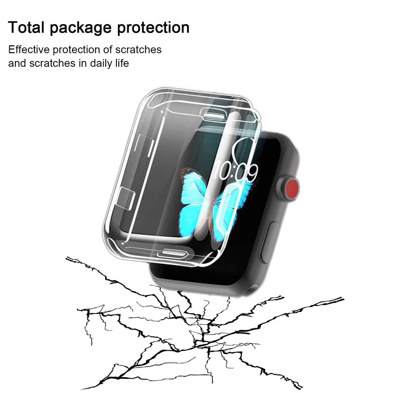 [Australia - AusPower] - Kasuyi Smartwatch Screen Protectors,38mm Screen Protector for Smartwatch 3/2(Clear,38MM Series 3/2) 