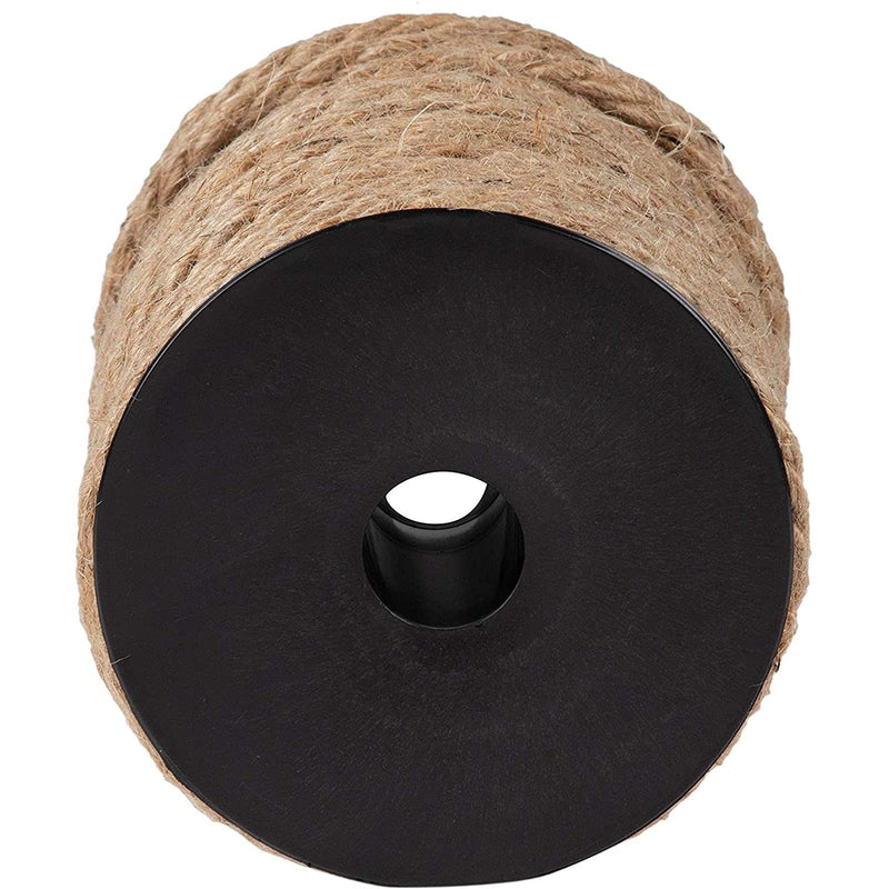 [Australia - AusPower] - Nautical Rope for Crafts 100 Feet 5mm, Thick Hemp Jute Twine, Brown 