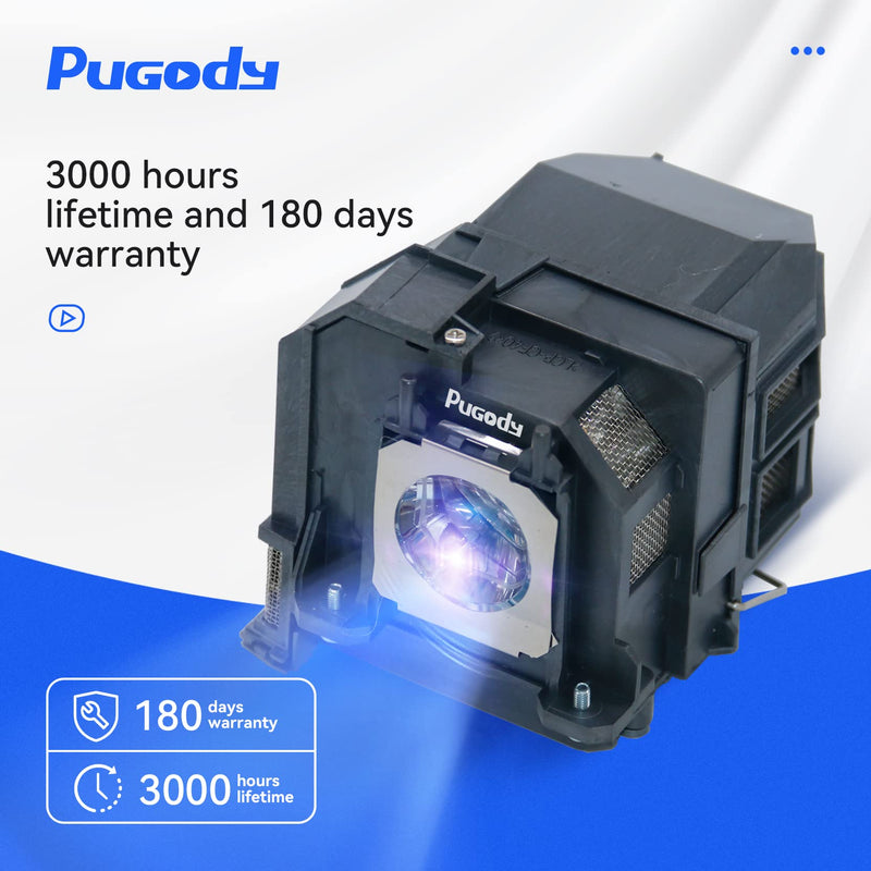 [Australia - AusPower] - Pugody ELPLP79 ELPLP80/V13H010L79 V13H010L80 Replacement Projector Lamp Bulb for Epson BrightLink pro 585Wi 595Wi 1420wi 1430wi eb-575wi eb-585w powerlite 570 575w 580 585w Lamp Bulb with housing 