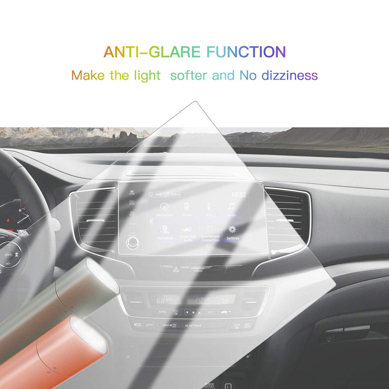 [Australia - AusPower] - Plastic Screen Protector for 2021 Update Honda Ridgeline Navigation Display High Clarity Anti-Scratch Touch PET Plastic Crystal Clear Protective Film 