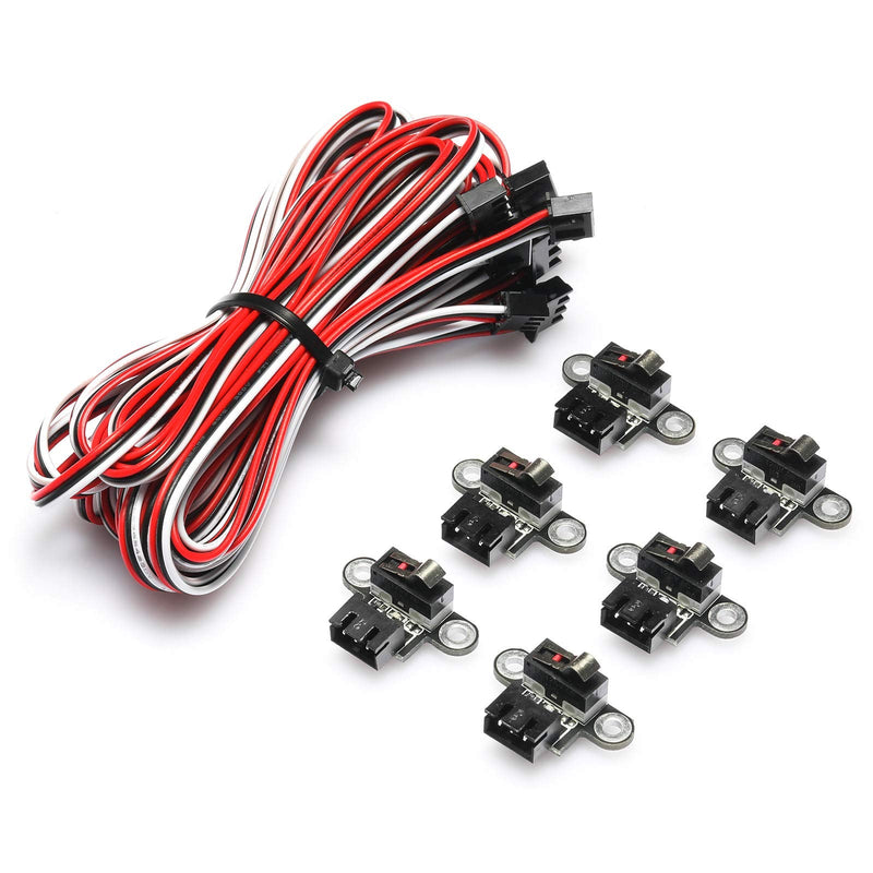 [Australia - AusPower] - Genmitsu 6PCS Micro Limit Switches with 1M 3 Pin Cable for 3018-PROVer/3018-MX3/3018-PROVer Mach3 