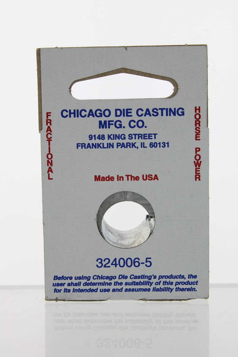 Chicago Die Casting 200A 5/8 2 in. Single V Groove 5/8 in. Pulley