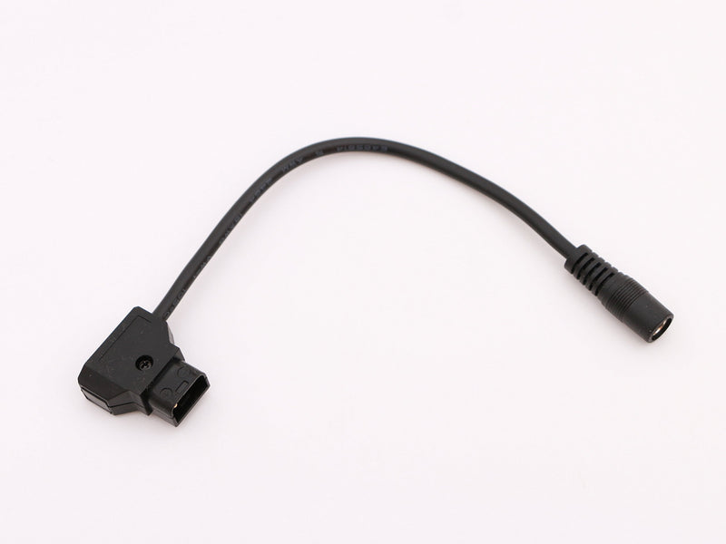 [Australia - AusPower] - Male D-Tap DC Power Cable 5.9 inch DC Female 5.5/2.1mm Jack for Photography Monitor Light 