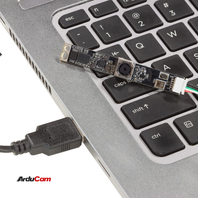 [Australia - AusPower] - Arducam 5MP Autofocus USB Camera Module for Raspberry Pi, 2592(H)×1944(V)@30fps Lightburn Camera with Single Microphone, Mini-Sized Webcam for Linux, Windows, and Android 