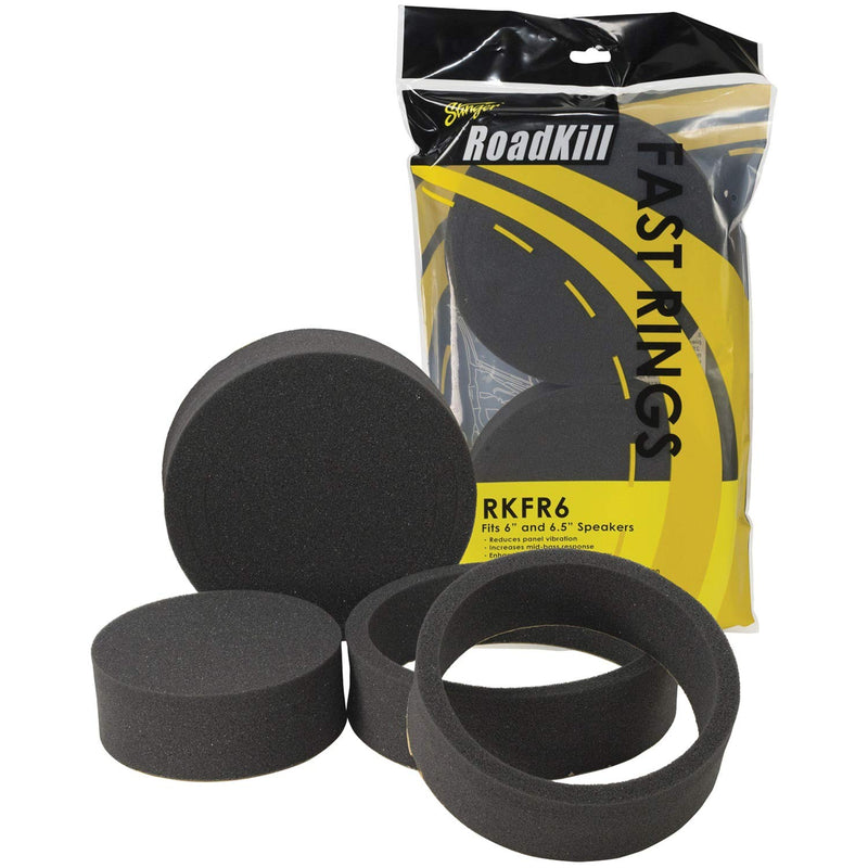 [Australia - AusPower] - Road Kill RKFR6 3 Piece Foam Speaker Enhancer System Kit for 6" & 6.5" Drivers 