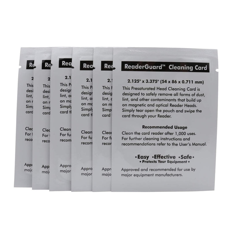 [Australia - AusPower] - CR80 Cleaning Cards, Dual Side Card Reader Cleaner, POS Swipe Terminal Cleaning Cards CK-CR80 (50pcs) 