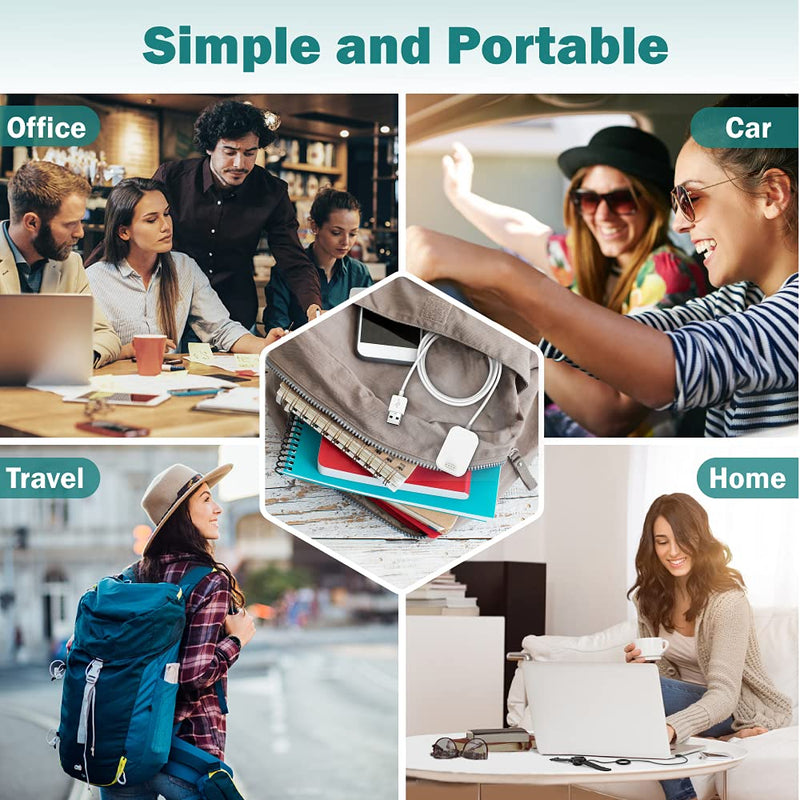 [Australia - AusPower] - TUSITA [2-Pack] Charger Dock Compatible with Verizon Gizmo Watch 2 / Gizmo Watch 1 - Magnetic USB Charging Cable 3.3ft /100cm - Kids Smartwatch Accessories 