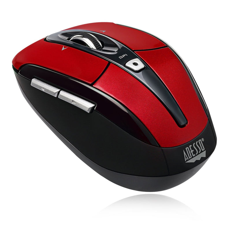 [Australia - AusPower] - Adesso iMouse S60R iMouse S60 2.4 GHz Wireless Programmable Nano Mouse (Red) 