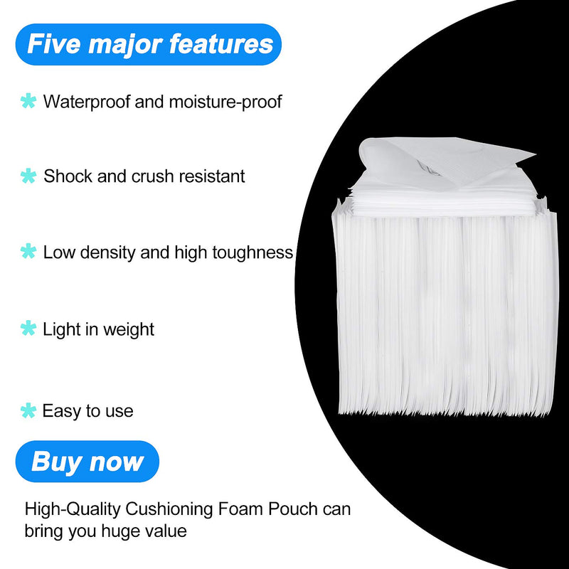 [Australia - AusPower] - 14"x14"Cushion Foam Pouches, Cushion Foam Pouch for Moving and Storing, Convenient to Use, Making Packaging and Transportation Easier,Best Packaging Material 14"x14" 