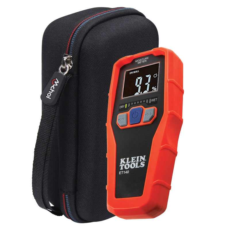 [Australia - AusPower] - Mchoi Hard Portable Case Compatible with Klein Tools ET140 Pinless Moisture Meter,CASE ONLY 