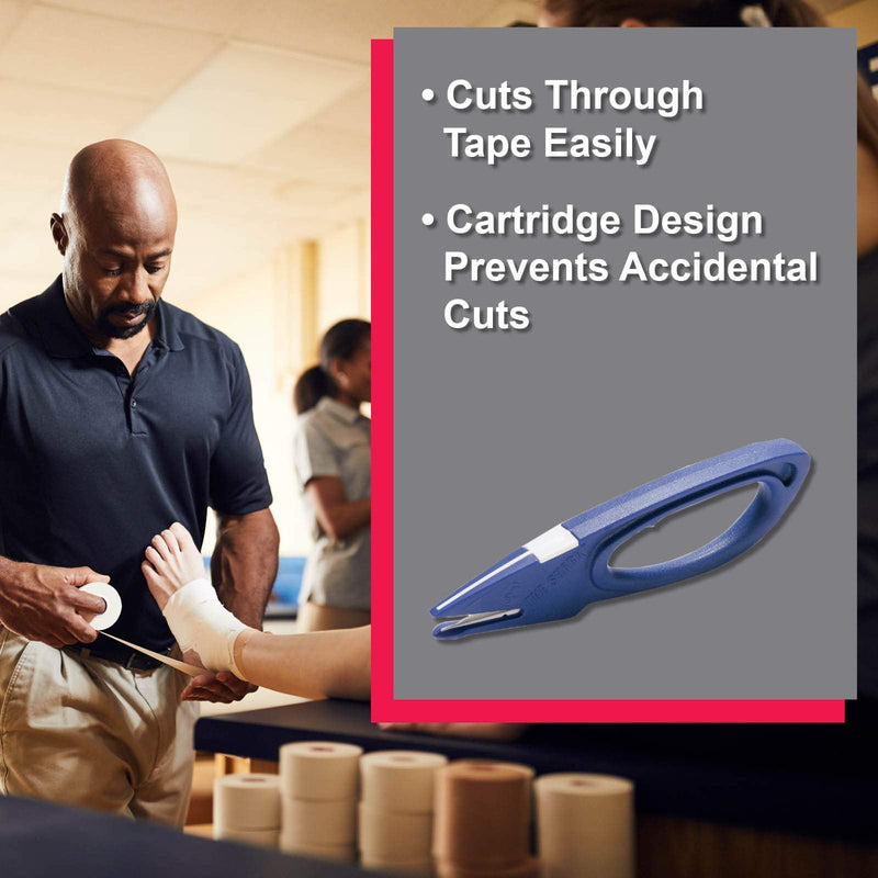 [Australia - AusPower] - Cramer Athletic Training Supplies, Shark Tape Cutter & Remover Liquid for Adhesive Removal, Safe Edge Scissors, Professional Bandage Shears & Solution to Safely Remove Athletic Tape Standard Tape Cutter 