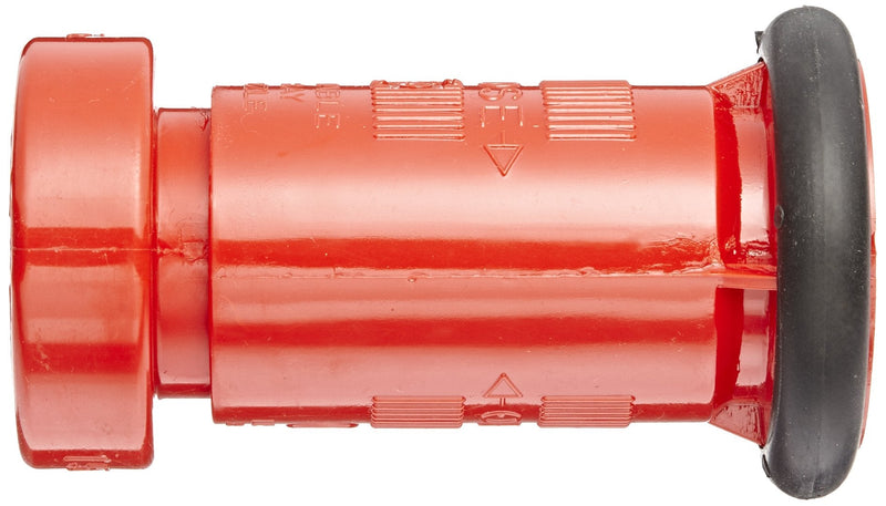 [Australia - AusPower] - Dixon Valve & Coupling CFB150NST Thermoplastic Fire Equipment, Constant Flow Fog Nozzle, 1-1/2" NST (NH) - Red 