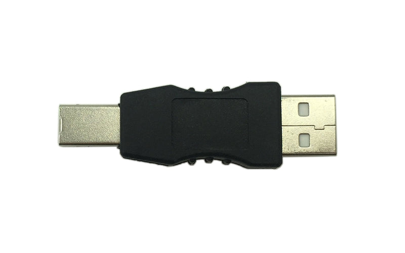 [Australia - AusPower] - CERRXIAN USB Type A Male to USB Type B Male Connector Converter Adapter (2Pack) 