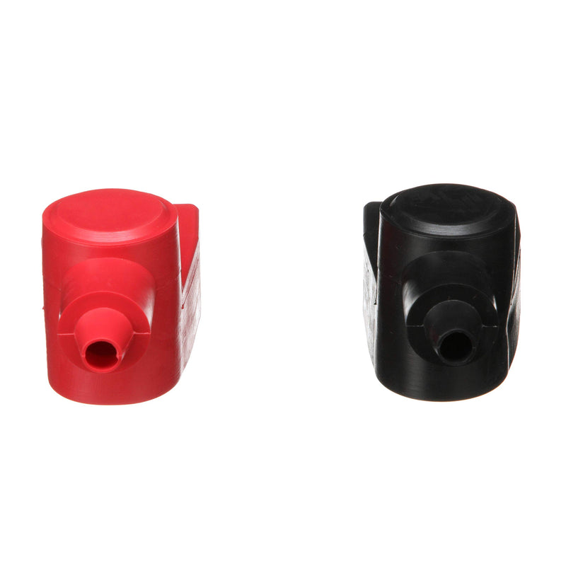 [Australia - AusPower] - Seachoice 13701 Marine Type Battery Terminal Covers – Includes 1 Red and 1 Black Cover – Accommodates Wing Nuts 