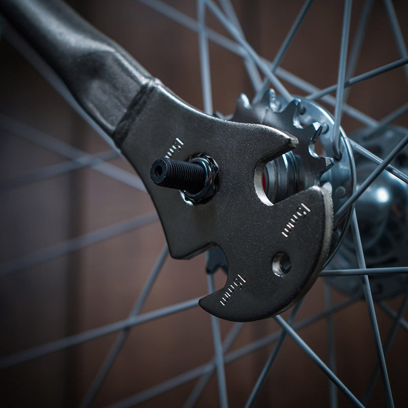 [Australia - AusPower] - BIKEHAND Bicycle Bike Pedal Wrench Extra Long Handle 350mm - Great Road Mountain Bike Pedal Removal Tool Spanner - 15mm 