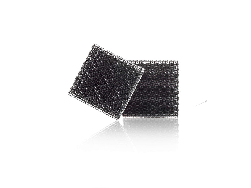 [Australia - AusPower] - VELCRO Brand VEL-30177-USA ALFA-LOK Fasteners | Heavy Duty Snap-Lock Technology | Self-Engaging and Multidirectional Use | Black, 1 inch Squares, 6 Sets 