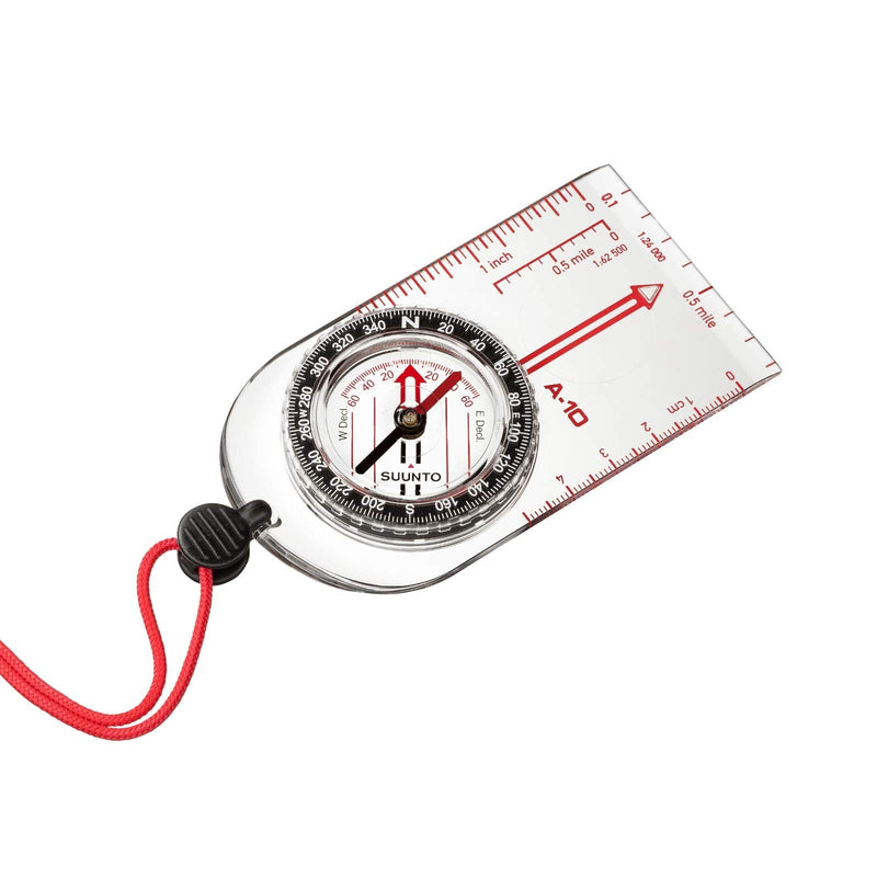 [Australia - AusPower] - SUUNTO A-10 Compass: Compact, simple to use recreational hiking compass Metric & Imperial Northern Hemisphere 