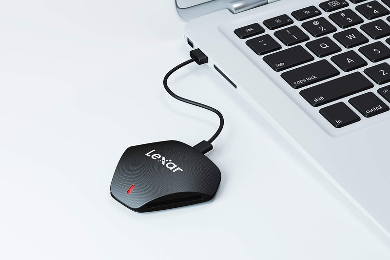 [Australia - AusPower] - Lexar Professional Multi-Card 3-in-1 USB 3.1 Reader, Supports SD, microSD and CF Cards (LRW500URBNA) 