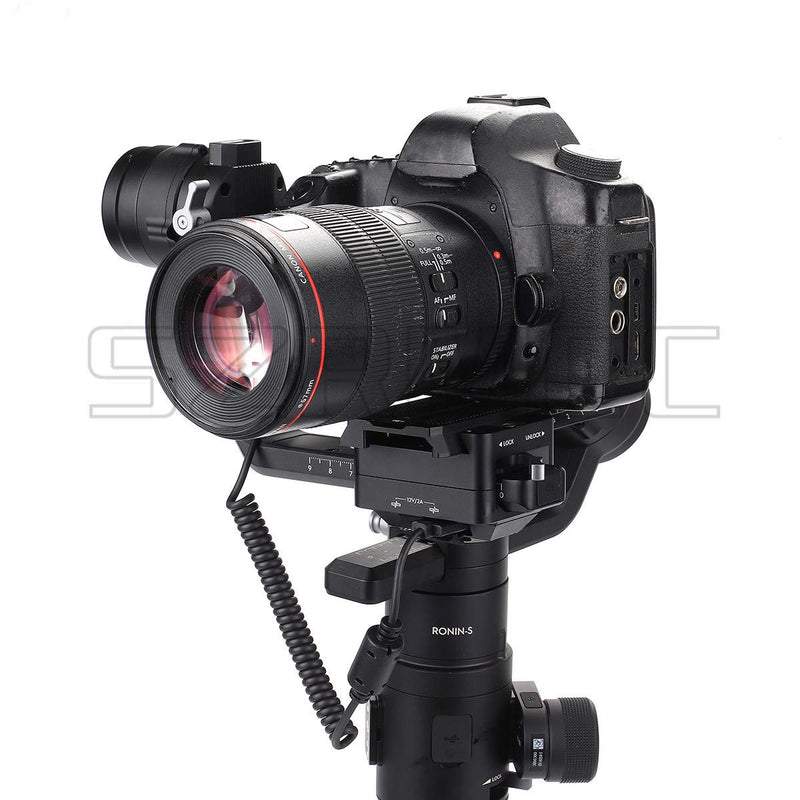 [Australia - AusPower] - SZRMCC Battery Adapter Cable for DJI Ronin-S Gimbal DC 12V Outport to NP-FW50 DC Coupler Dummy Battery for Sony A7 A7S A7R A7S2 Camera 