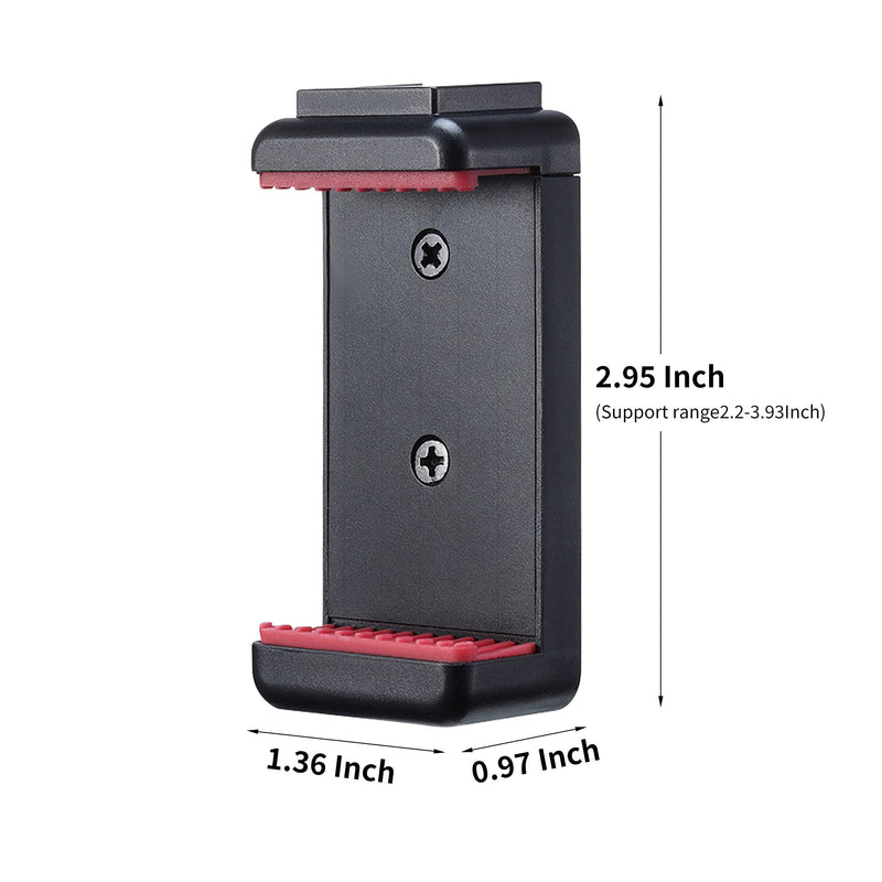 [Australia - AusPower] - Revopoint Phone Holder for POP 3D Scanner Clip Cell Phone Holder Adjustable Phone Mount for 4 to 7 inch Smartphones 