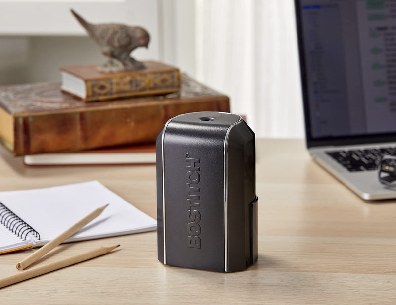 [Australia - AusPower] - Bostitch Vertical Electric Pencil Sharpener, Powerful Stall-Free Motor, Prevents Over-Sharpening, Black (EPS5V-BLK) 