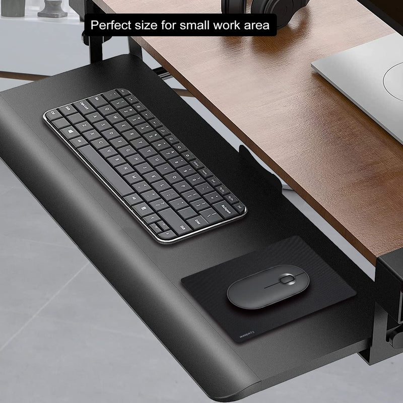 [Australia - AusPower] - Cyanbone Mini Mouse Pad Small Size, Portable Mouse Pad for Laptop Waterproof - 5.5x7 in, Cute Travel Mousepad Black with Non Slip Rubber Base for Wireless Mouse 1 Pack-5.5"x7" 