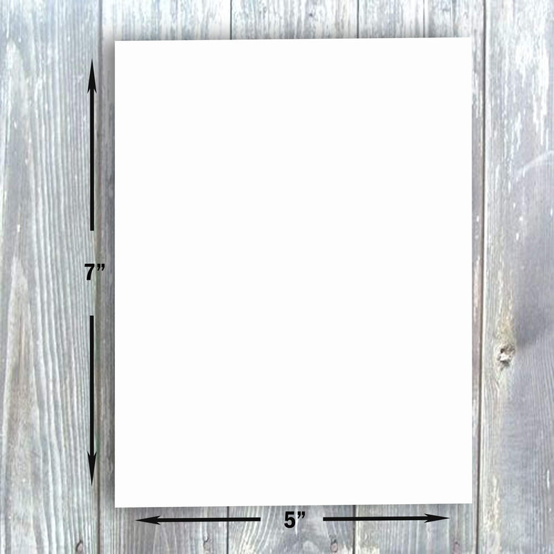 [Australia - AusPower] - Hamilco White Cardstock Thick Paper - Blank Index Flash Note & Post Cards - Greeting Invitations Stationery 5 X 7" Heavy Weight 80 lb Card Stock for Printer - 100 Pack 