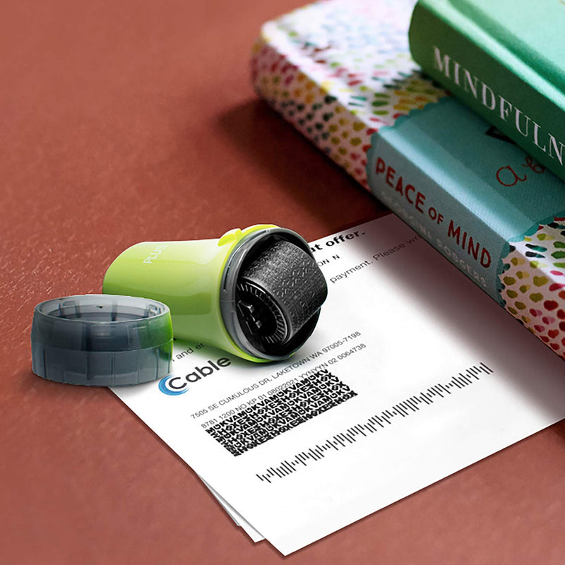 [Australia - AusPower] - The Original Guard Your ID Security Roller 3-Pack Green Set for Identity Theft Protection Advanced 2.0 Stamping and Redacting Regular 3-Pack 