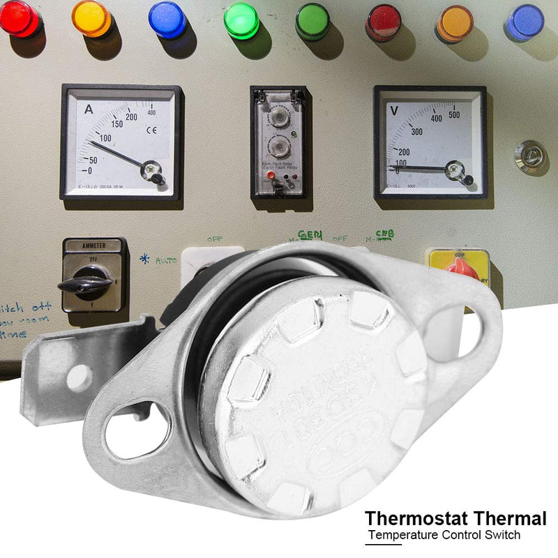 [Australia - AusPower] - 5 Pcs Temperature Control KSD301 Switch AC 250V Normally Closed Thermostat Thermal Sensor(95℃) 