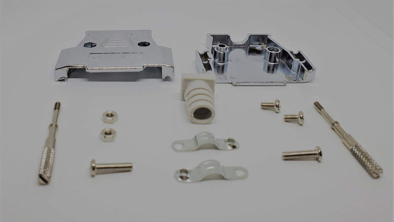 [Australia - AusPower] - Pc Accessories - 6-Pack DB25 Metal Hood with Hardware for DB 25 Male or Female Connectors, Thumb Screws 6 Sets Pack 