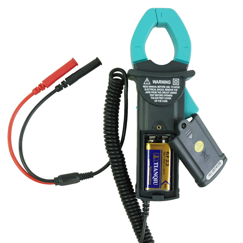 [Australia - AusPower] - allsun AC/DC Current Clamp Probe Tester Handheld Digital Clamp Multimeter CAT III Max.Input 400A/600V 50Hz-60Hz LED 
