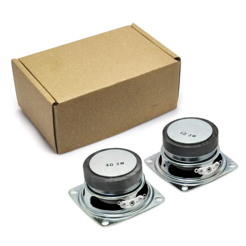 [Australia - AusPower] - Gikfun 2" 4Ohm 3W Full Range Audio Speaker Stereo Woofer Loudspeaker for Arduino (Pack of 2pcs) EK1725 