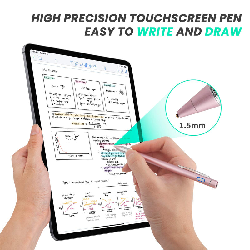 [Australia - AusPower] - Stylus Pen for Samsung Galaxy S21 Ultra Pencil, Rsepvwy Active Digital Stylus with 1.5mm Ultra Fine Tip Stylist Pen for Samsung Galaxy S21 Ultra,Pink 