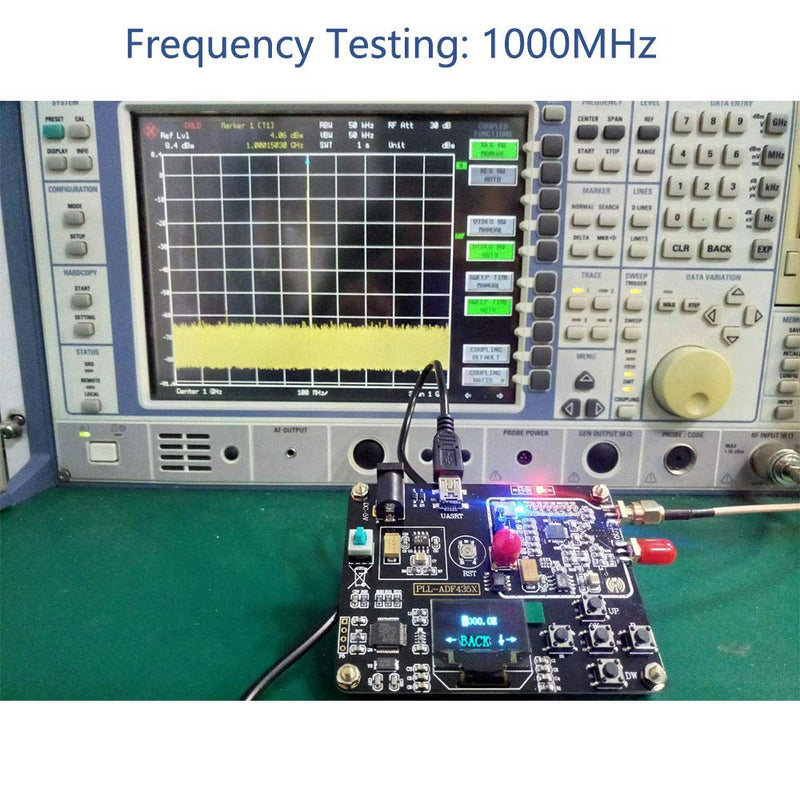 [Australia - AusPower] - RF Signal Generator Frequency 35MHz-4400MHz Signal Source chip ADF4351 