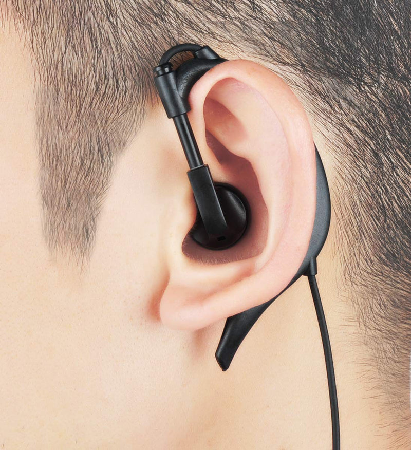 [Australia - AusPower] - KEYBLU Walkie Talkie Headset Earpiece for G Shaped Hytera Radio PD780,PD702,PD752,PT580H etc 