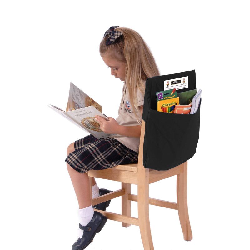 [Australia - AusPower] - Seat Sack Storage Pocket, Large, 17 Inches, Black 