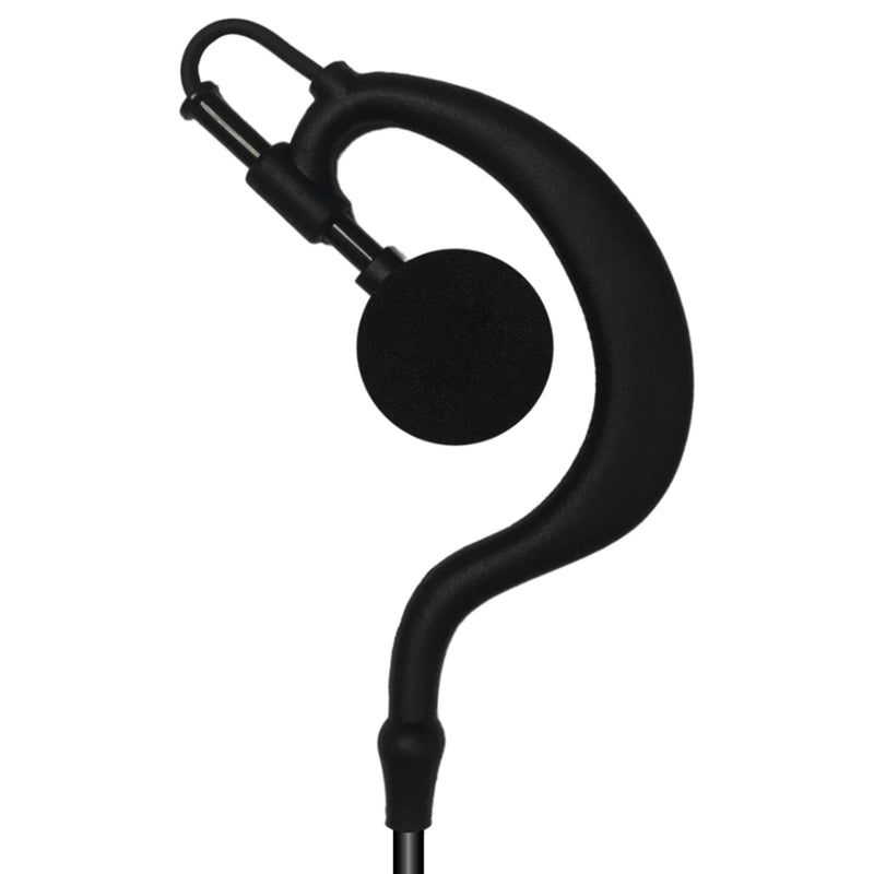 [Australia - AusPower] - Sheepdog Commercial Series Earpiece for Kenwood ProTalk Digital NX-P500, EMC-13W, EMC-14W, and KHS-37W, 1-Wire Privacy G-Hook Headset with Mic 