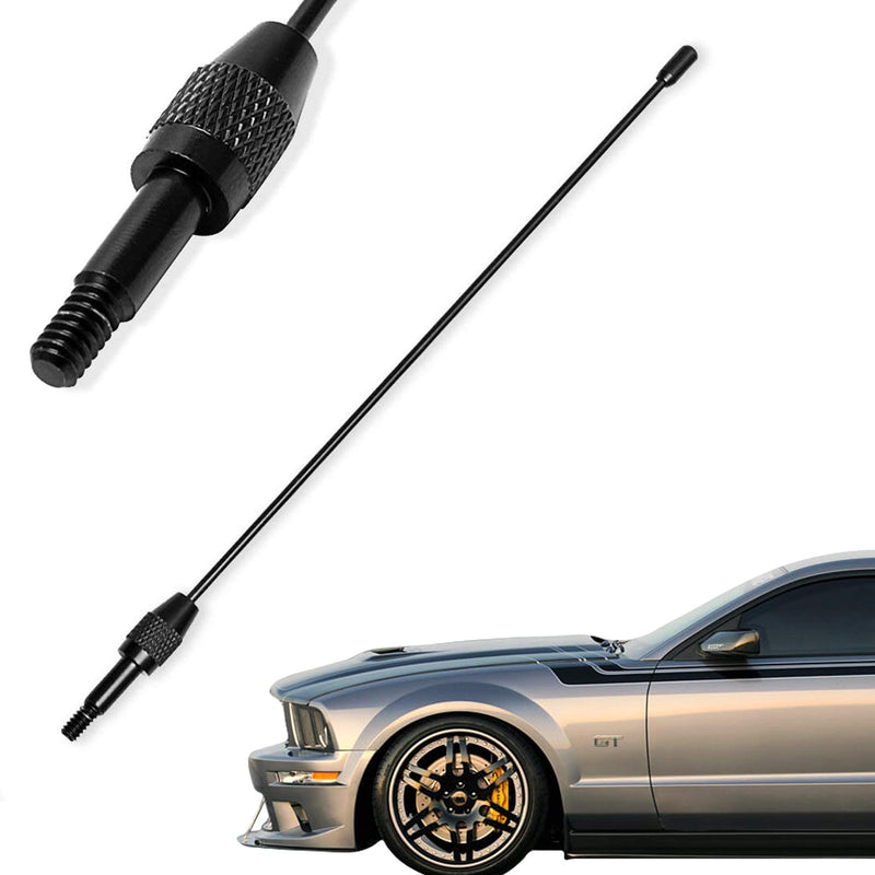 [Australia - AusPower] - KSaAuto Antenna Compatible with 1979-2009 Ford Mustang GT V6 | 8 Inches Premium Metal Antenna Mast Replacement | Designed for Optimized FM/AM Radio Reception 