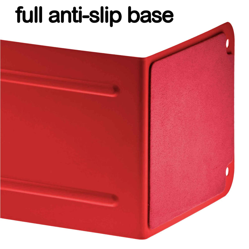 [Australia - AusPower] - Acrimet Jumbo Premium Metal Bookends 9" (Heavy Duty) (Red Color) (1 Pair) 