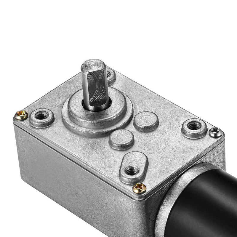 [Australia - AusPower] - uxcell DC12V 65RPM High Torque Electric Power Speed Reduce Turbine Worm Gear Box Motor 
